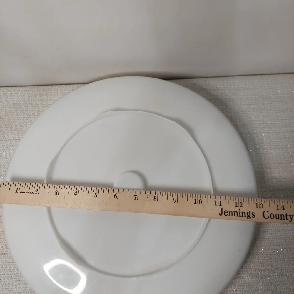 Vintage Tupperware Dip-N-Serve 1954‎ White Serving Tray Platter with Bowl, Lid